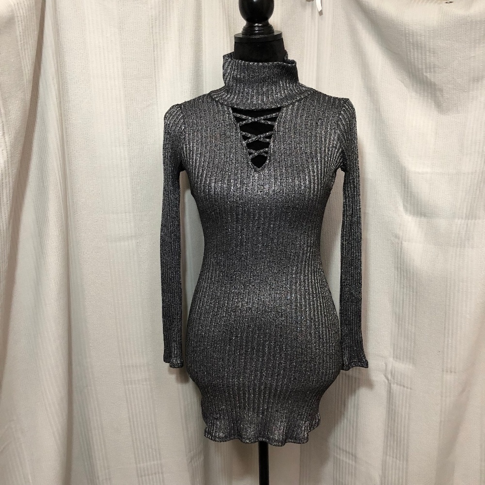 Womens Material Girl Mini Dress Small